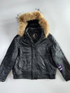 Tibca Premium Original Pure Leather(Detechable Cap)Jacket (L)