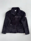 Fila Black Sherpa Fleece Full Zip Jacket (M)