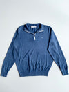 Calvin Klein Golf Quarter-Zip Sweater – Blue Marl (L)