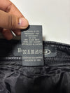 Vintage BGN Black Leather Zip Pocket Moto Pants (W:30) (L:42)