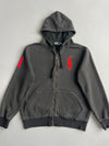 Polo Ralph Lauren Big Pony Zip Hoodie |Black | (M)