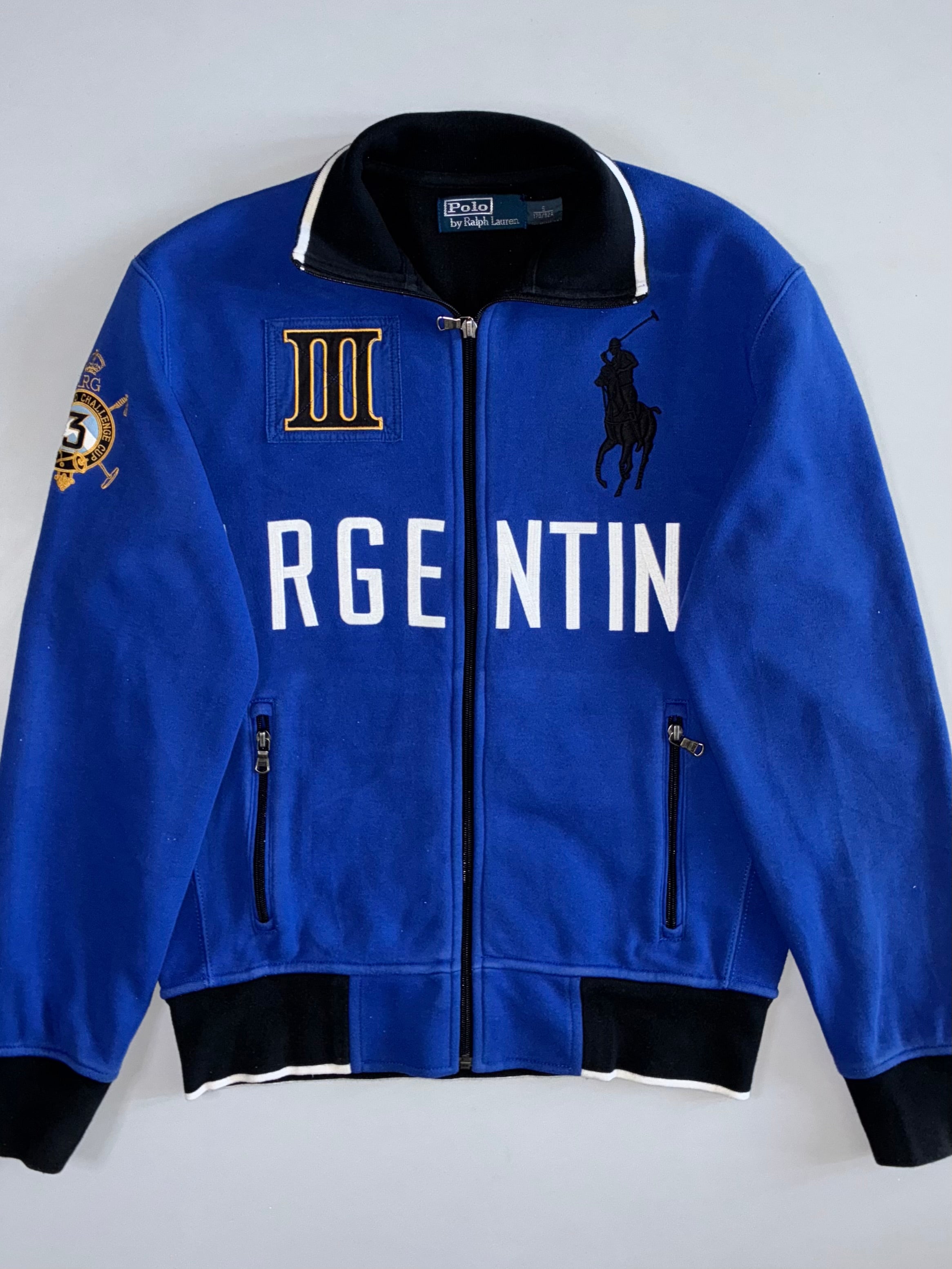 Polo Ralph Lauren Argentina Big Pony Track Jacket Royal Blue (M