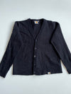 Carhartt Black Knit Button-Up Cardigan (XS)
