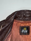 Vintage Premium Original Leather (Furr Inside & Detechable Collar) Jacket (S)