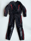 Dainese Full Armoured Leather/Textile Motorcycle Racing Suit Set (Completely -Padded Racing Suit ) (Jacket Size : L(52) (Pant : W:36|L:38)