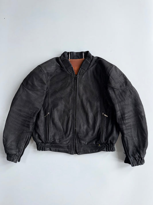 BMW Motorrad “Dress and Ride Classic” | Genuine Leather Riding Jacket | Padded (XL)