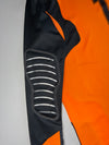 Uhlsport Long Sleeve Goalkeeper Jersey Smartbreathe Mesh –ELBo Paded  Black/Orange (M)