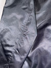 Rocawear Satin Varsity Bomber Jacket Black Gold (XL)