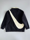 Nike Big Swoosh Reversible Sherpa Fleece & Ripstop Jacket (L/XL)