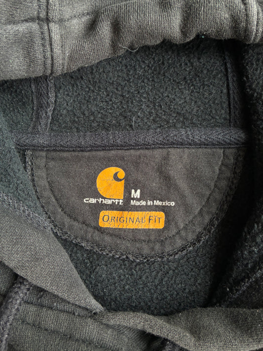 Carhartt Black Pocket Logo Hoodie – Original Fit | (XL)