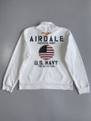 Avirex Type Blue U.S. Navy Airdale Full-Zip Jacket (L)