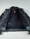 Dainese Black Leather Motorcycle Jacket PADDED (S)