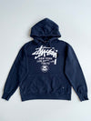 Stussy Navy World Tour Hoodie – (S)