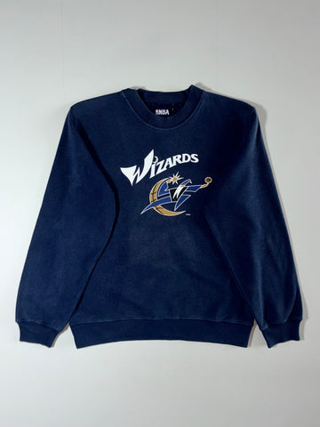 Vintage NBA Washington Wizards Crewneck Sweatshirt – Navy (S)