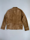 ZVintage Schott NYC Pure Suede Leather Bomber Jacket – Made in USA (M)