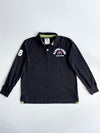 NAPN Classic North Peaks Rugby Polo - Black Long Sleeve (L)