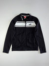 Vintage Puma Black & White Chest Stripe Track Jacket – (S)