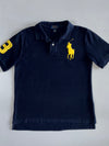 Polo Ralph Lauren Big Pony #3 Polo T-Shirt – Navy/Yellow (S)
