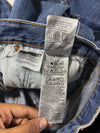 Levi’s 501 | Medium Indigo Wash Button Fly Straight Jeans | (W:34) (L:41)
