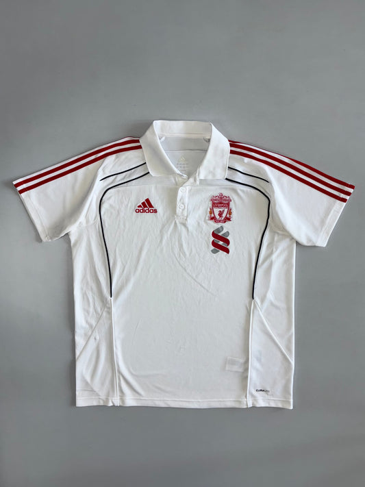 Liverpool FC Adidas Climacool Training Polo in White (2XL)