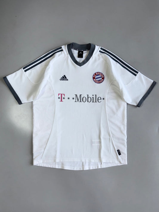 Vintage Adidas FC Bayern München Away Jersey T-Mobile Era 2002/03  (L/XL)