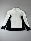 The North Face | White Black High Pile Fleece Zip Jacket (Women's) (XL)