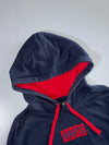 Roots | Box Logo Hoodie Navy/Red | (M)
