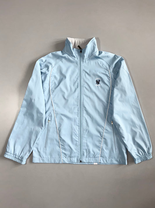 MLB Yankees | New York Full Zip Track Jacket | Light Blue | Size (M)