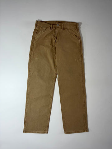Levi’s 565 Workwear Tan Carpenter Pants (W:32) (L:41)