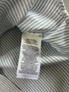 Ralph Lauren Slim Fit Multicolor Pony Pinstripe Button-Down Shirt Grey/White (XS/S)