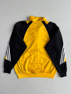 Vintage Adidas Yellow & Black Panelled Track Jacket (XL)