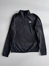 The North Face Polartec Recycled Quarter-Zip Fleece – Black (S)