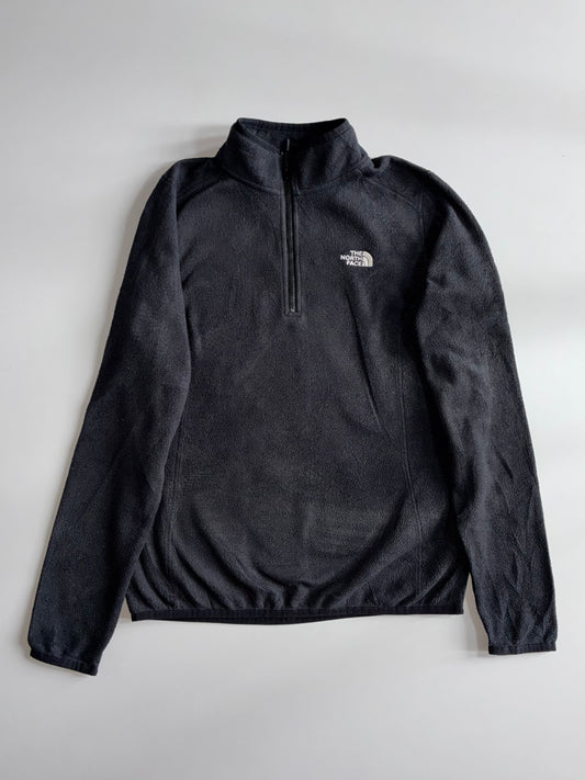 The North Face Polartec Recycled Quarter-Zip Fleece – Black (S)