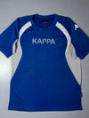 Kappa Blue Performance Sports Training Jersey T-Shirt (L)