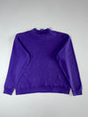 Champion Purple Embroidered Crewneck Sweatshirt (XL)