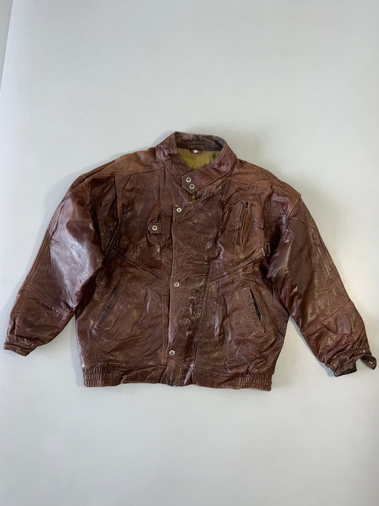 !                                                                                                                                                                                                            Ultra Premium Original Leather Jacket (2XL)