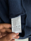 Adidas Performance Essentials Logo Navy Pullover Hoodie(M)