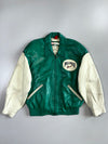 Pelle Pelle Sport Vintage Leather Varsity Jacket (L)