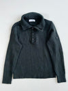Stone Island Zip Collar Henley Knit Sweater (S)