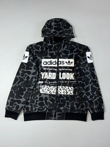 Adidas | “Yard Look” Camo Print Zip Hoodie (L)