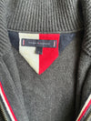 Tommy Hilfiger Full-Zip Knit Cardigan – Charcoal Grey (M)
