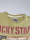 Rare Joe Brown Lucky Strike Pin-Up T-Shirt (M)