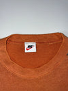 Vintage Nike Orange Ribbed “Sports” Taped Long Sleeve Shirt  (M)