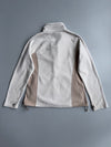 The North Face Fleece Jacket | Cream & Tan Colorblock | Women’s (L/XL)