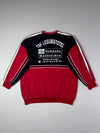 Vintage 90s Jako Team Sport Red Striped Sweatshirt (2XL)