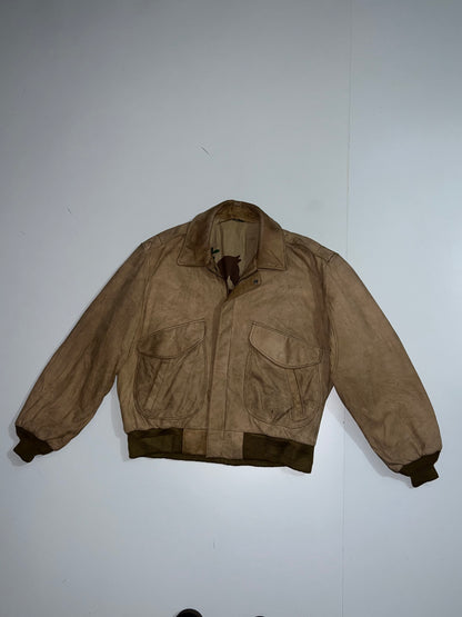 ZSuper   premium  (RARE) Hunt Club OG Original Sued Leather Jacket (M/L)