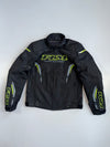 ZFLM Racing Tech Armored Textile Racing Jacket  Black Volt (M)