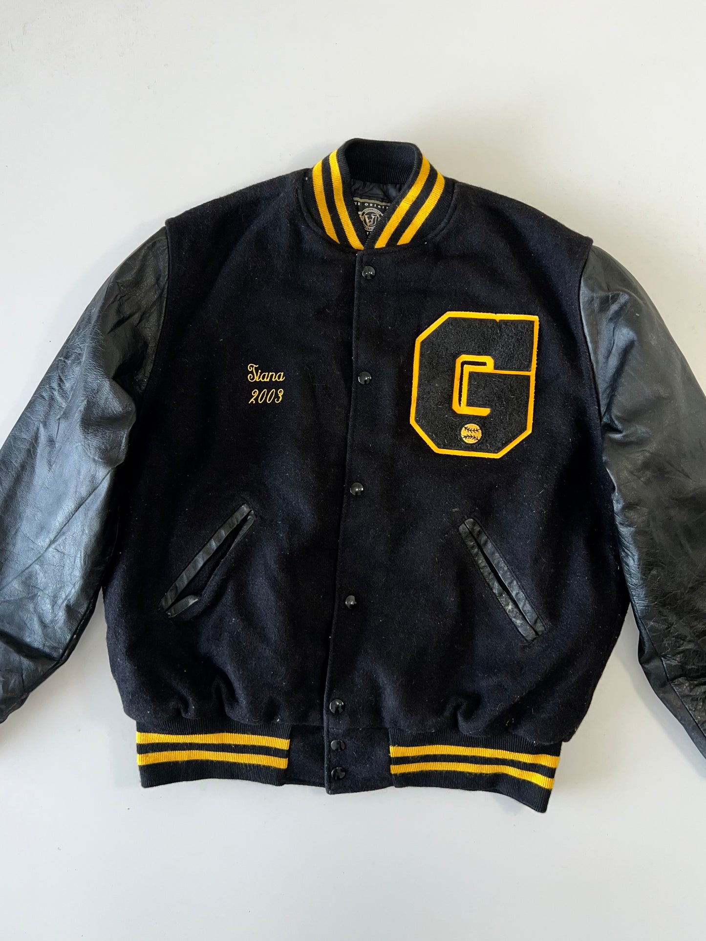 ZSuper Premium Varsity Jacket Leather Sleeves (L)