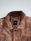Engbers Premium Original Bomber Leather Jacket (L/XL)