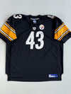 Reebok NFL Pittsburgh Steelers #43 Troy Polamalu Jersey(5Xl)